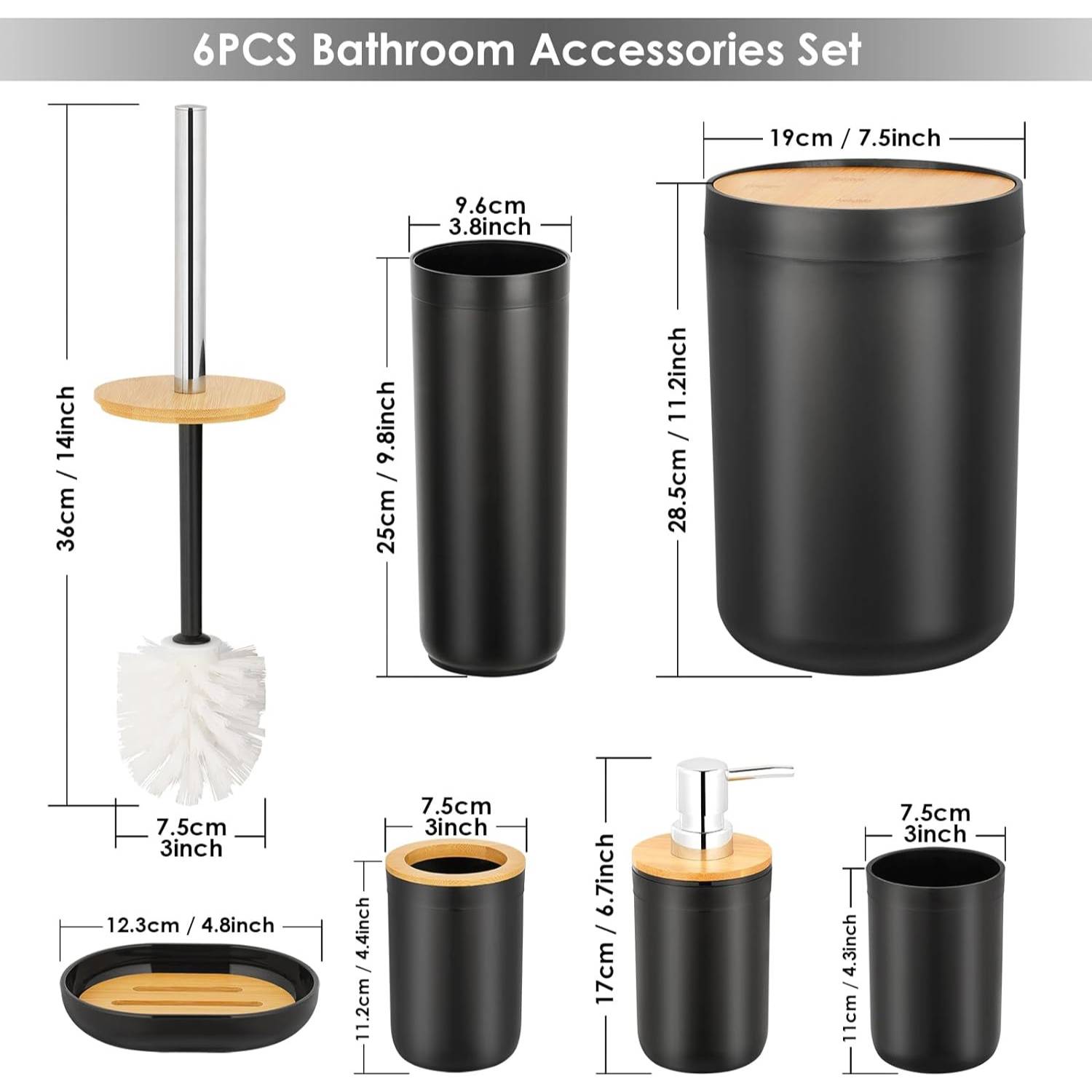 Bathroom Accessories Set