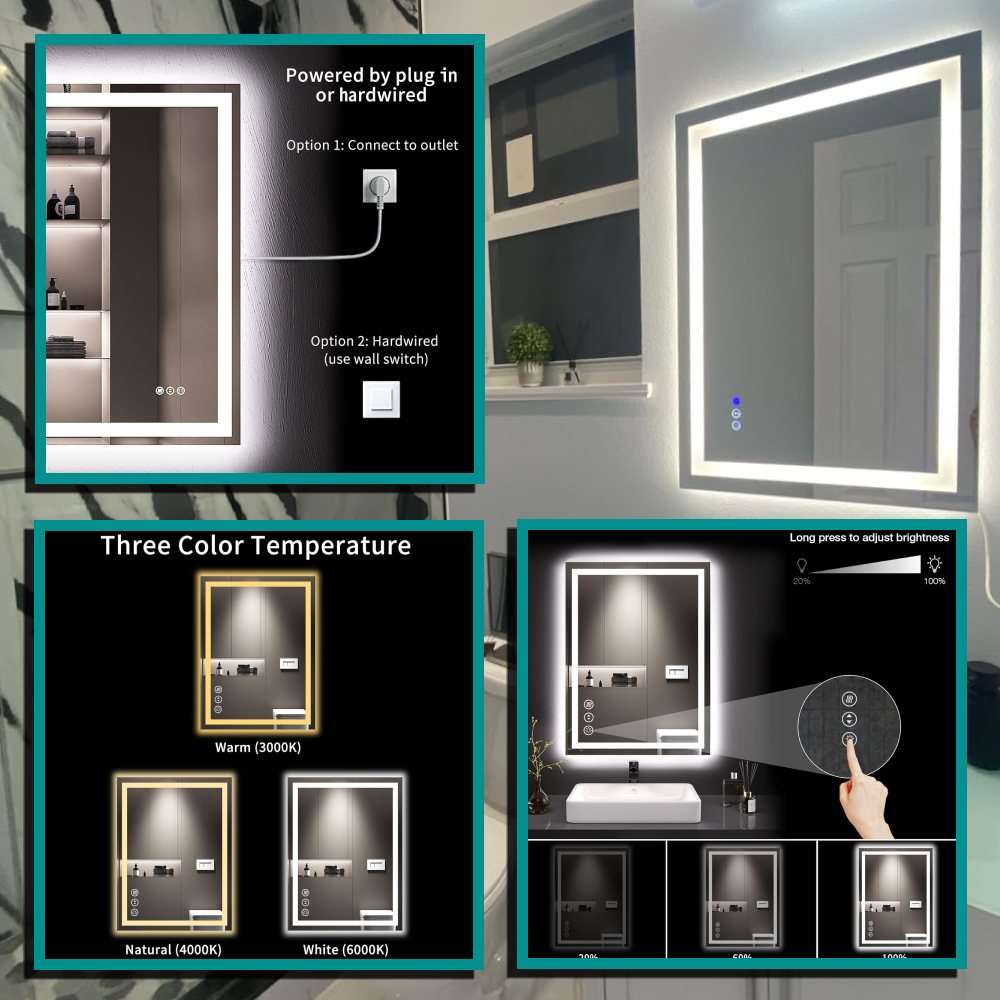 Bathroom Mirror With Light: image 5